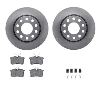 R1 Concepts WFWH1-73023 E- Line Series Brake Rotor W/ Ceramic Brake Pads & Hdw